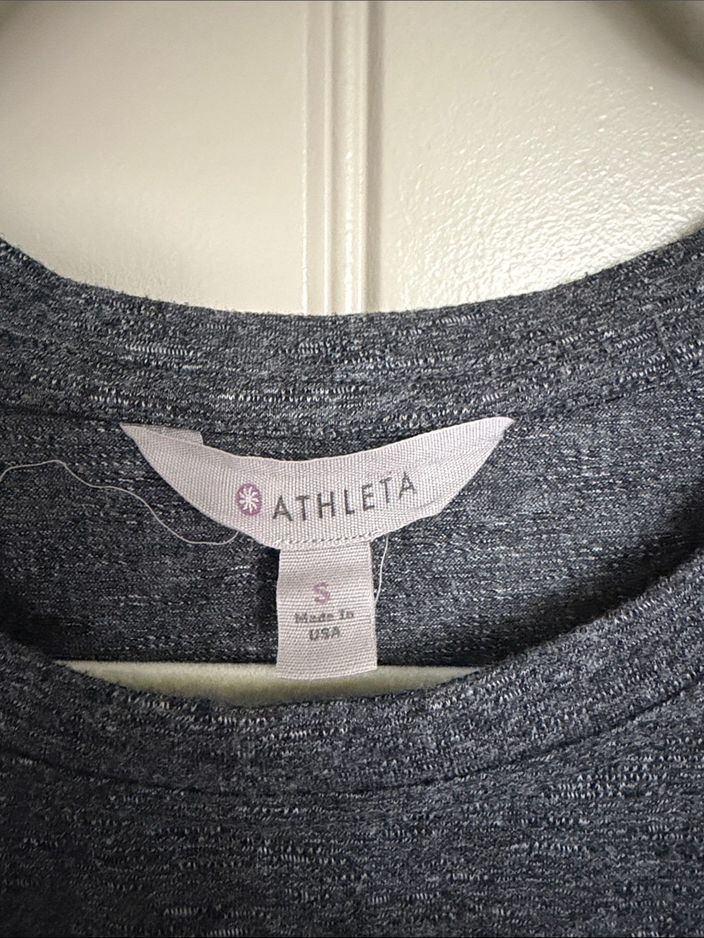 Athleta Women's Dark Heather Gray Sleeveless Muscle Tank - Picture 2 of 4
